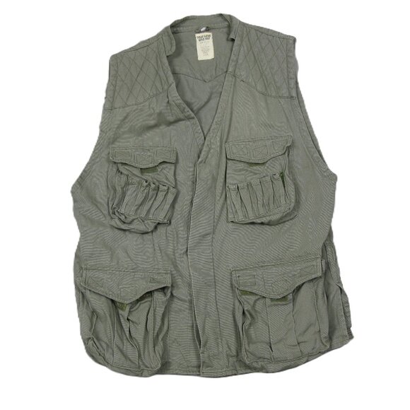 Texas Safari Rifle Vest Light Army Green Size Large - Picture 1 of 5